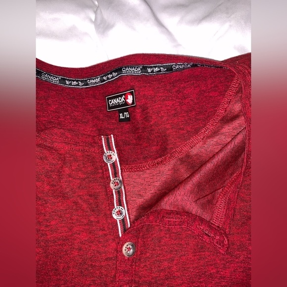Canada weather gear long sleeve- red - Picture 4 of 9